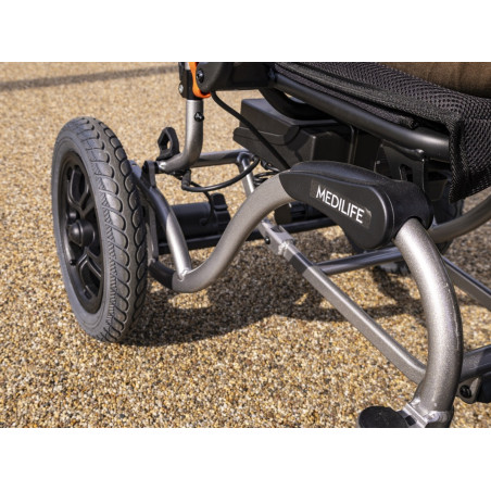 Elektryczny wózek inwalidzki Medilife GO z certyfikatem lotniczym