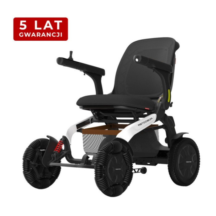 Elektryczny wózek inwalidzki Robooter E60 Pro A - biały