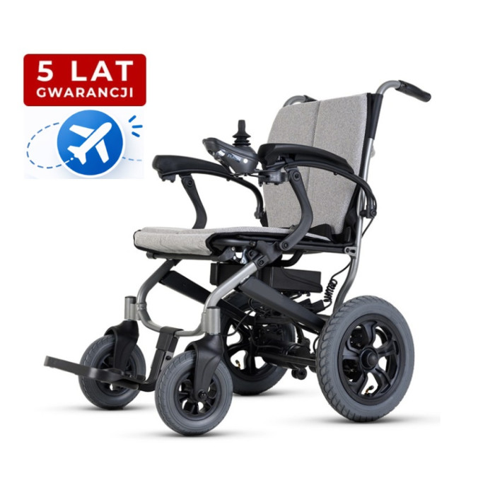 Elektryczny wózek inwalidzki Medilife O2 z certyfikatem lotniczym