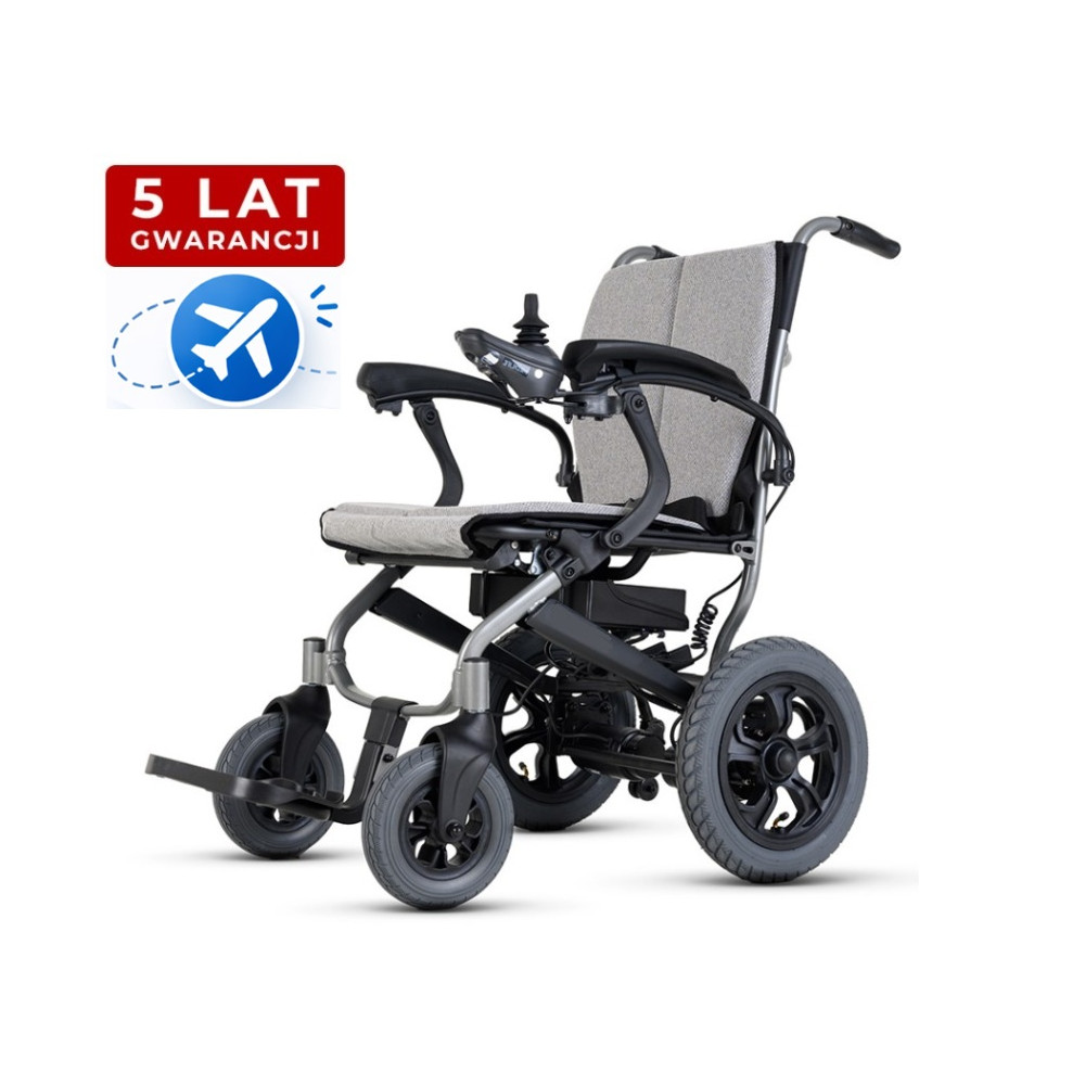 Elektryczny wózek inwalidzki Medilife O2 z certyfikatem lotniczym