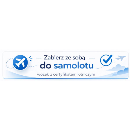 Elektryczny wózek inwalidzki Robooter E80 - karbonowy z certyfikatem lotniczym